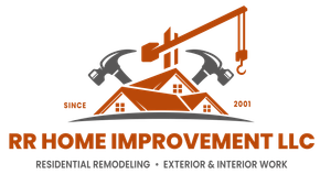 A logo for a company called RR Home Improvement LLC