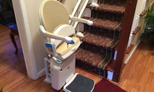 Newly Repaired Stair Lift