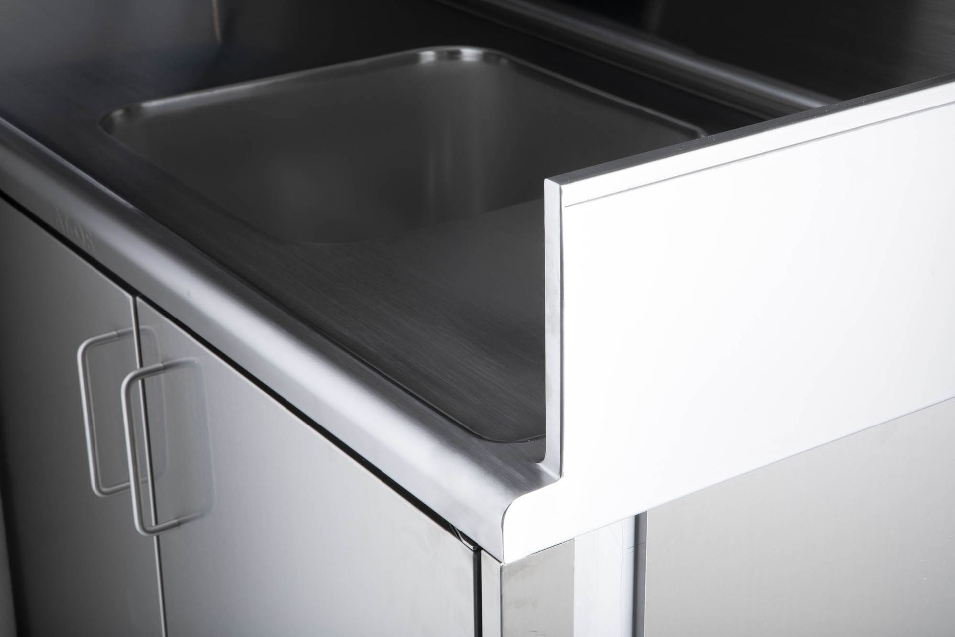 alzata in acciaio inox