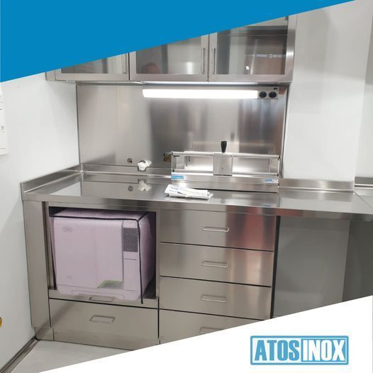 cucina in acciaio inox