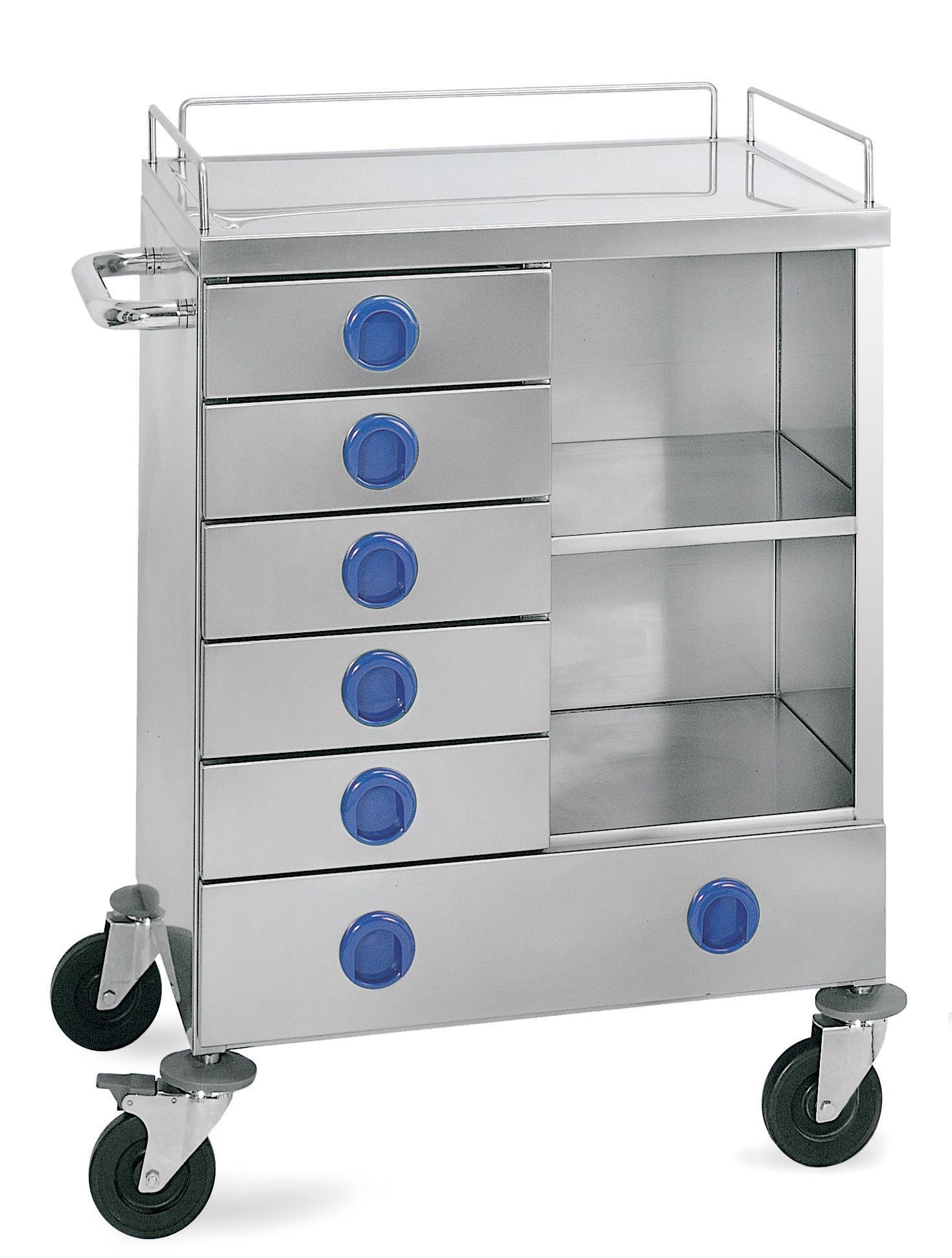 carrelli in acciaio inox