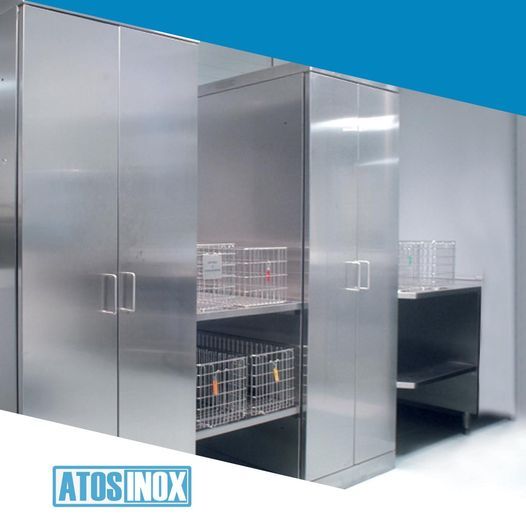 armadi e scaffalature in acciaio inox