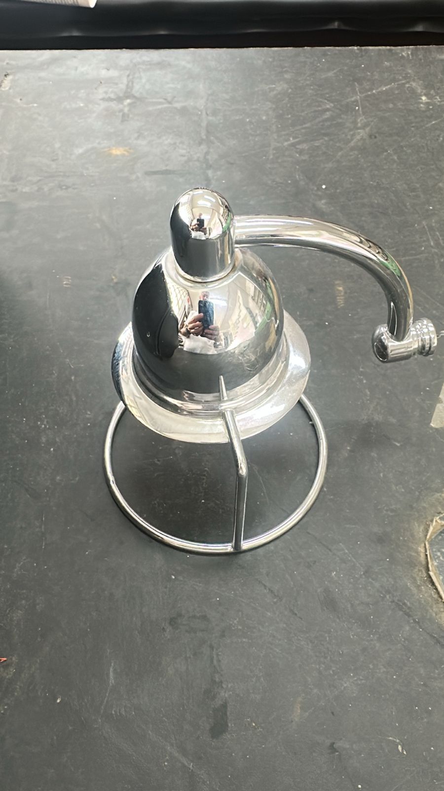 Resultado final do serviço de restauração de metais e cromagem especializada da Nakahara Nakabara.