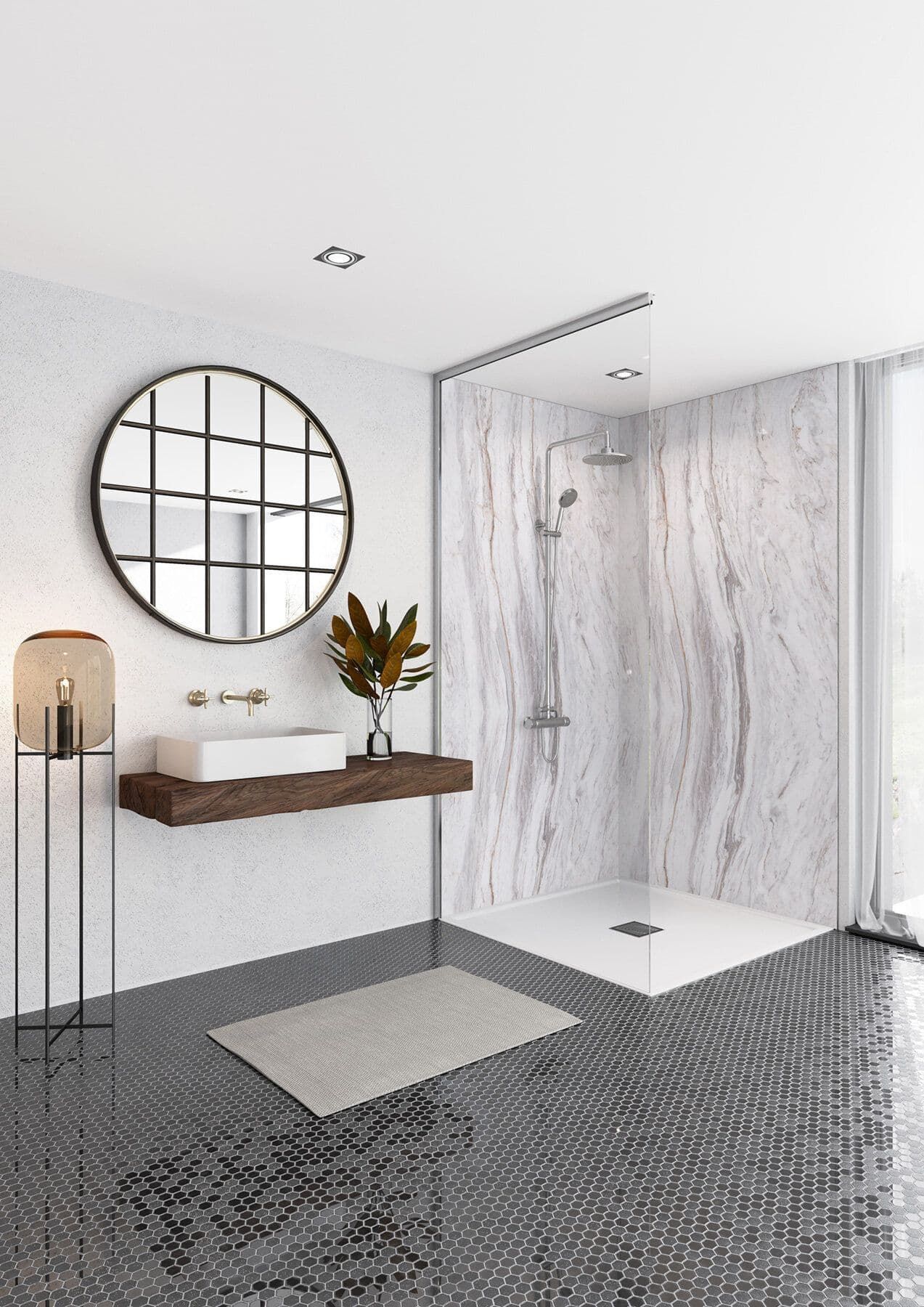 Belmura wandpaneel badkamer marmer