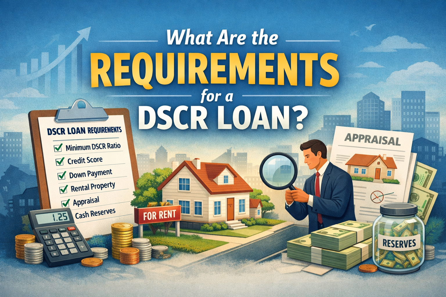What are the requirements for a DSCR loan?