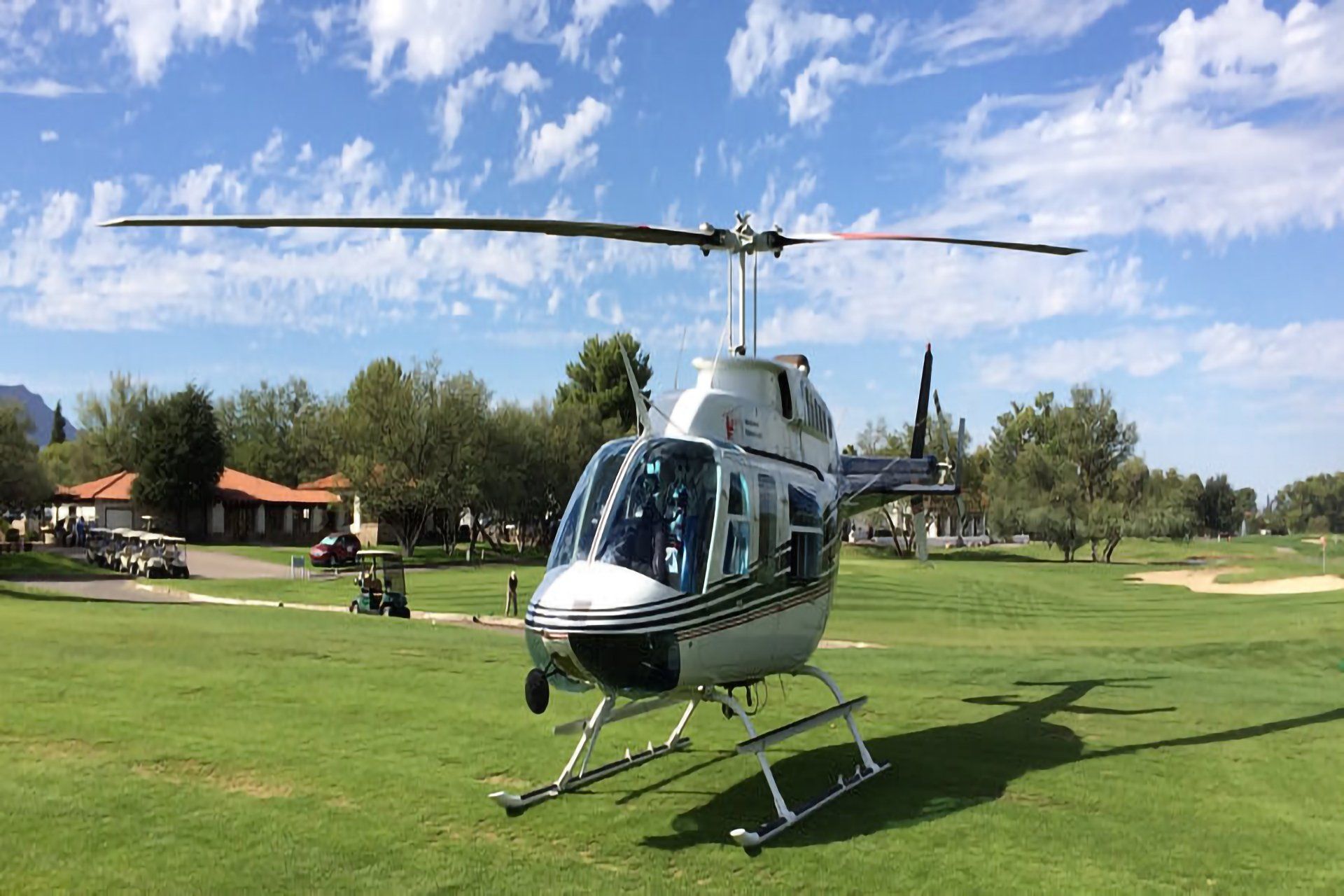 Helicopter On The Grass - Tucson, AZ - Southwest Heliservices, LLC