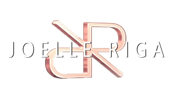 Logo: Rose gold initials 