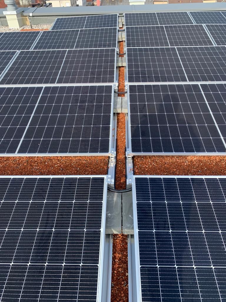 Photovoltaik Flachdach