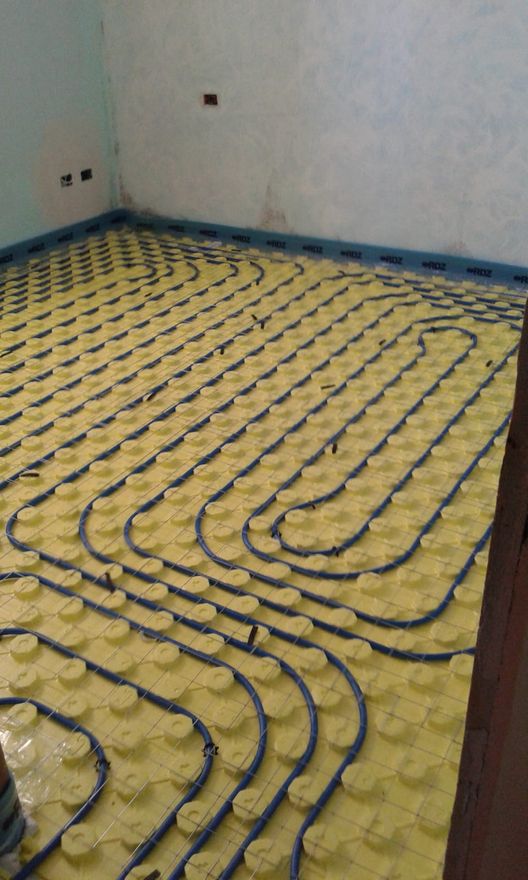 riscaldamento a pavimento