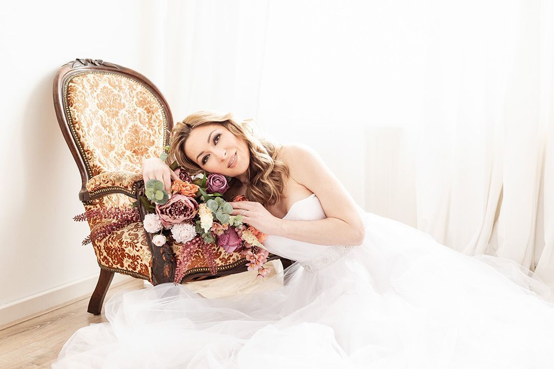 Boudoir styling voor bruid, haar en visagie