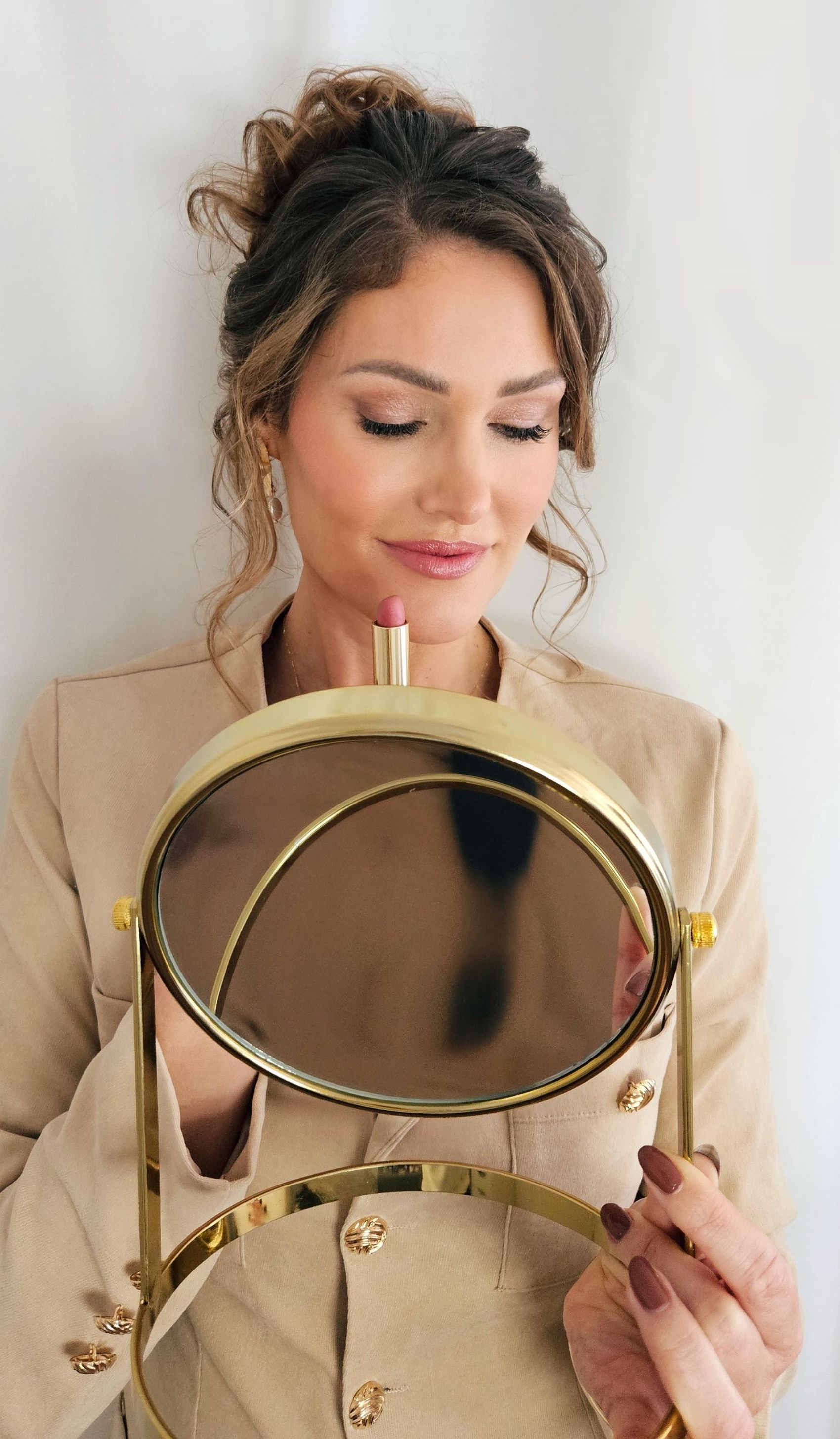 Haarstyling en visagie voor je fotoshoot, personal branding shoot