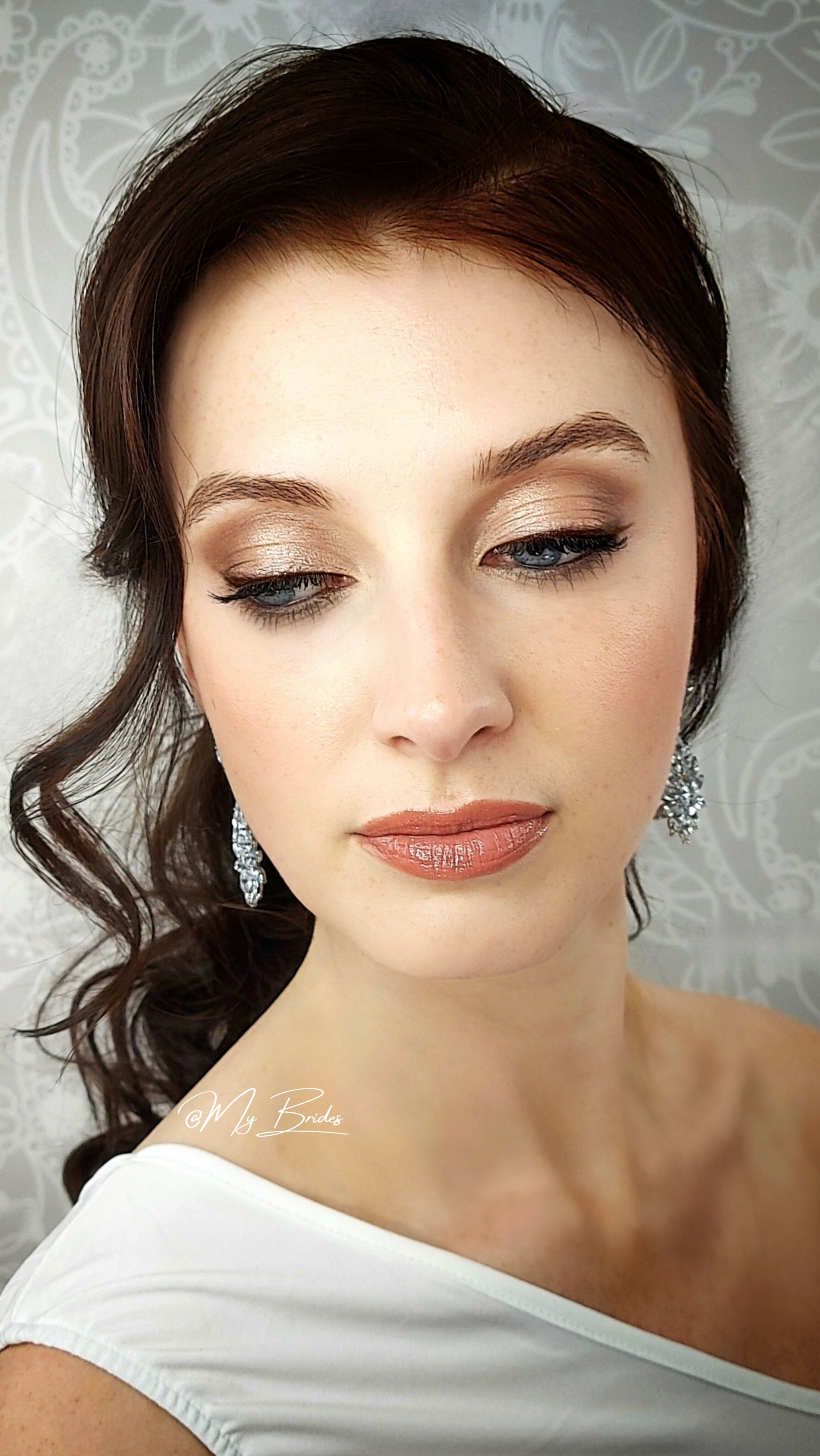 Exclusieve full glam bruidslook in vintagestyle