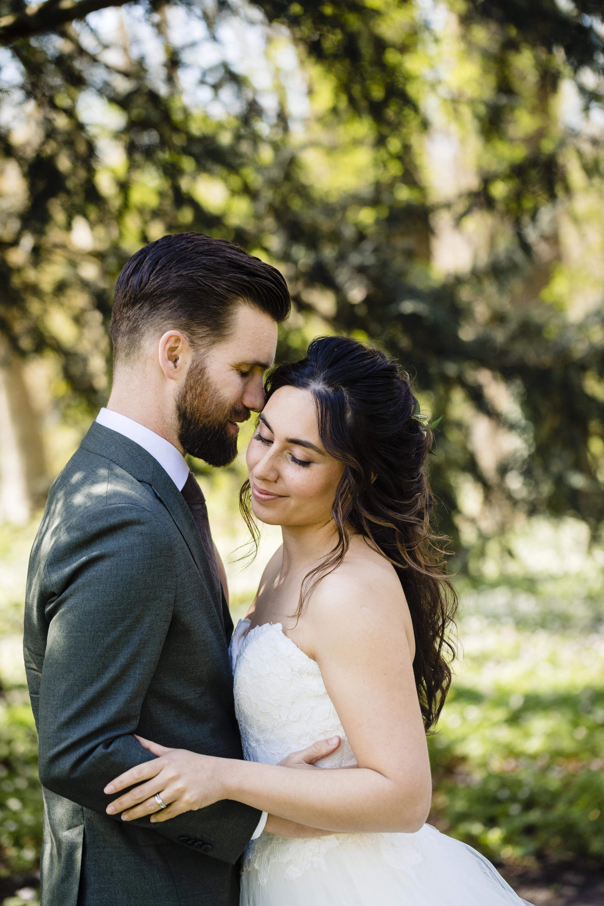 Bruidsvisagie, natuurlijk en feestelijk