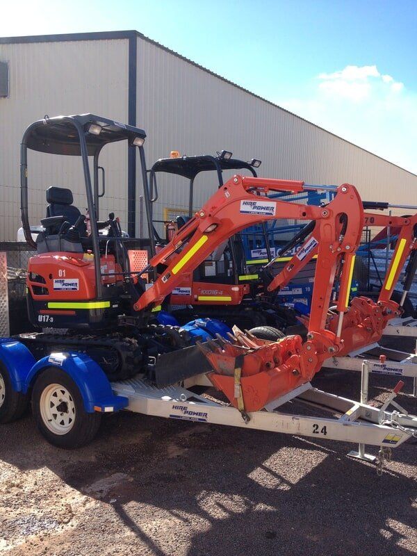 Hydraulic Equipment — Equipment & Plant Hire Range in Palmerston, NT