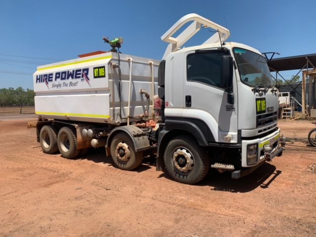 Earthmoving Machinery Parked Outside The Office — Machine Hire in Palmerston, NT