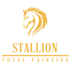 Gold stallion logo for 