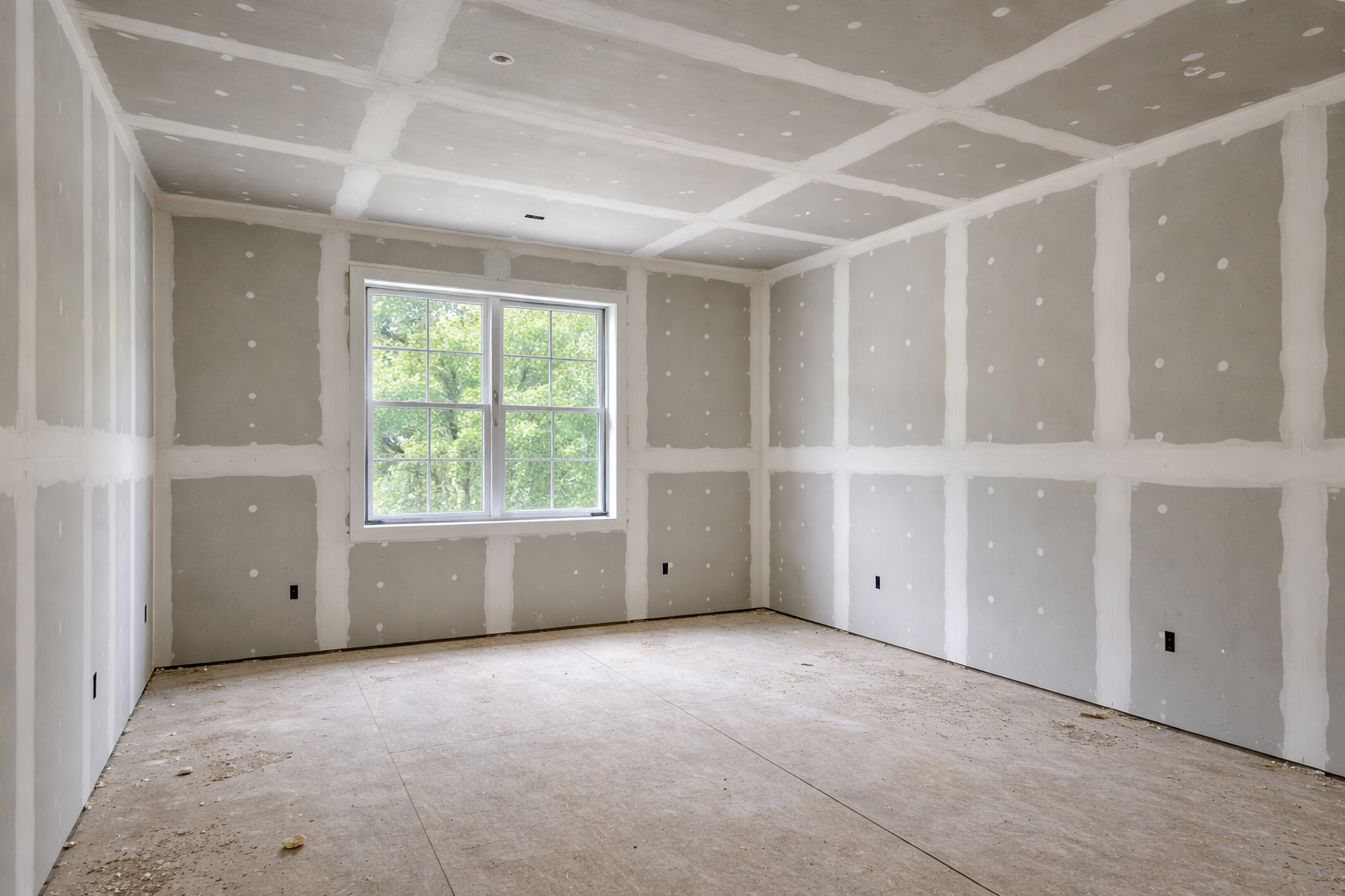 An elegant living room featuring a Venetian plaster wall with a smooth, polished surface.