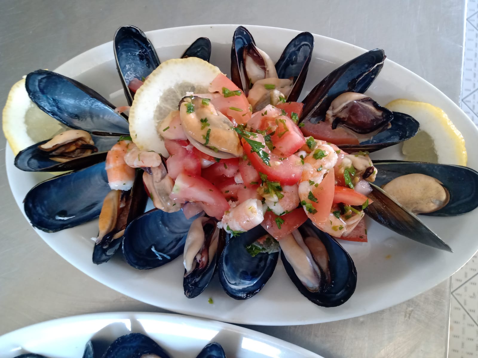 cozze e gamberi ristorante Stella 2000 Olbia