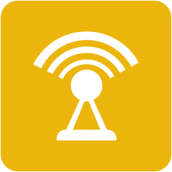 Icona Internet ad alta velocità gratuito (WiFi)