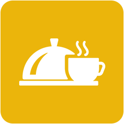 Icona colazione gratuita