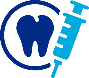 tooth with syringe icon