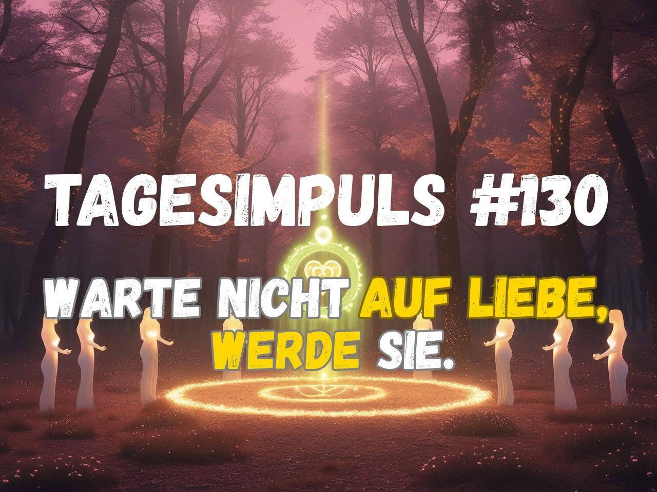 Liebe ist kein Gefühl – sie ist Deine Kraft.