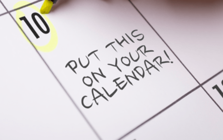 A calendar with the words put this on your calendar written on it