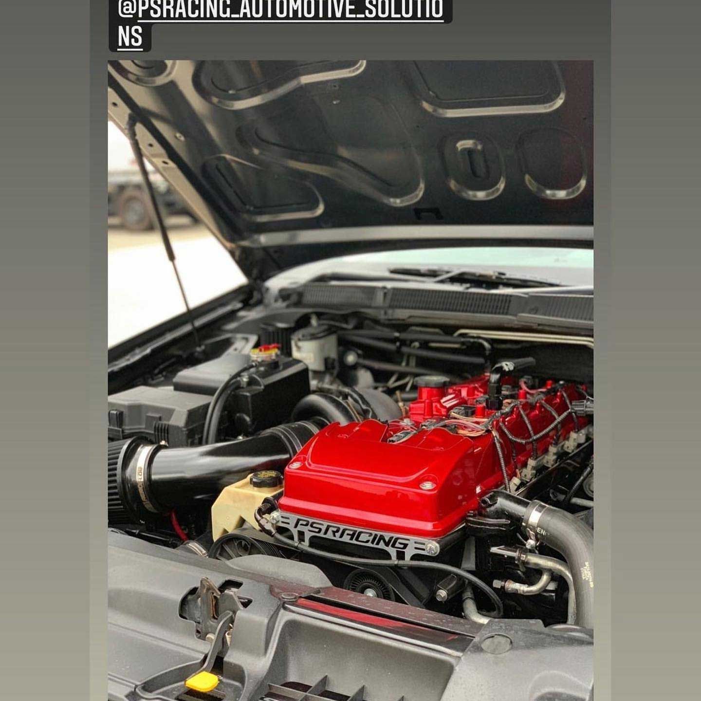 Car with an Open Bonnet — Trusted Car Mechanic in Canberra