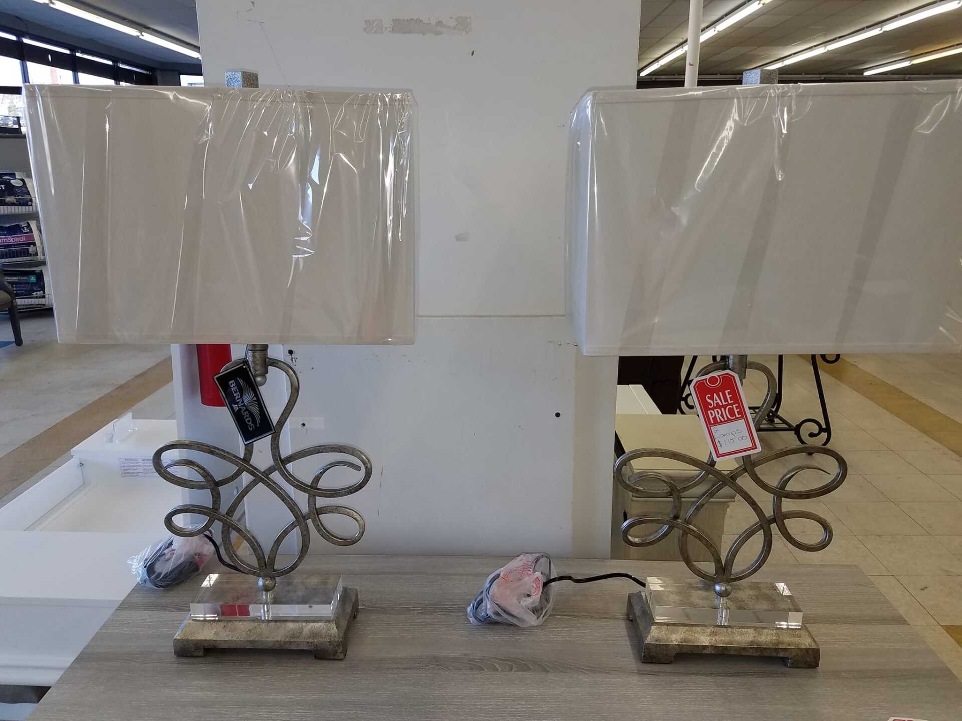 Two bedside lamps | Eden, NC | Eden Mattress and Furniture