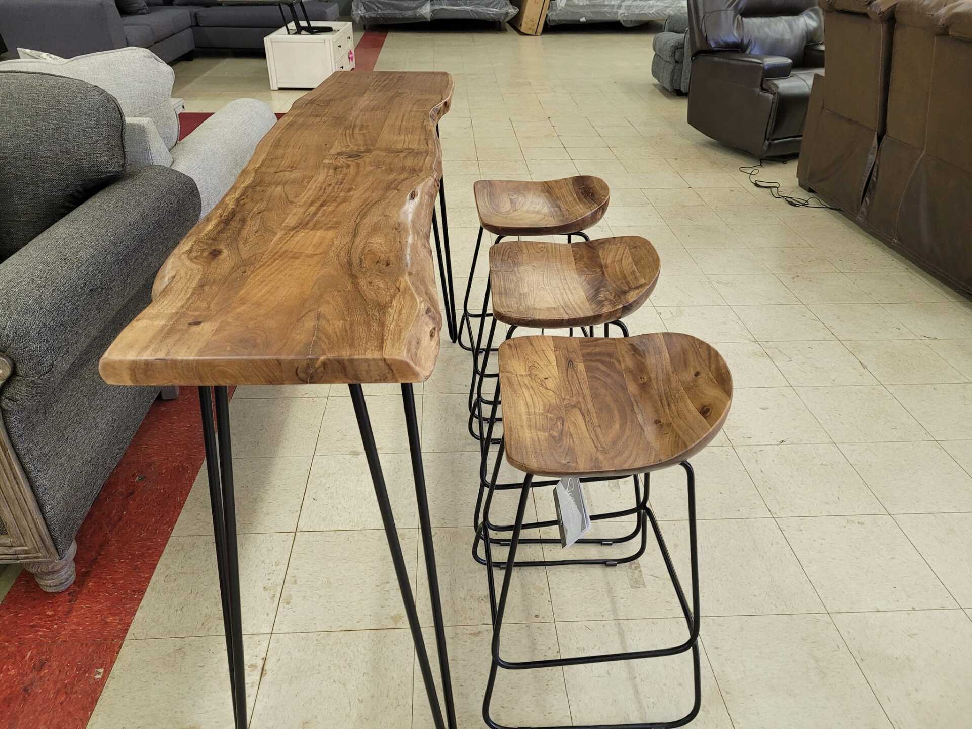 Counter height tables and chair | Eden, NC | Eden Mattress and Furniture