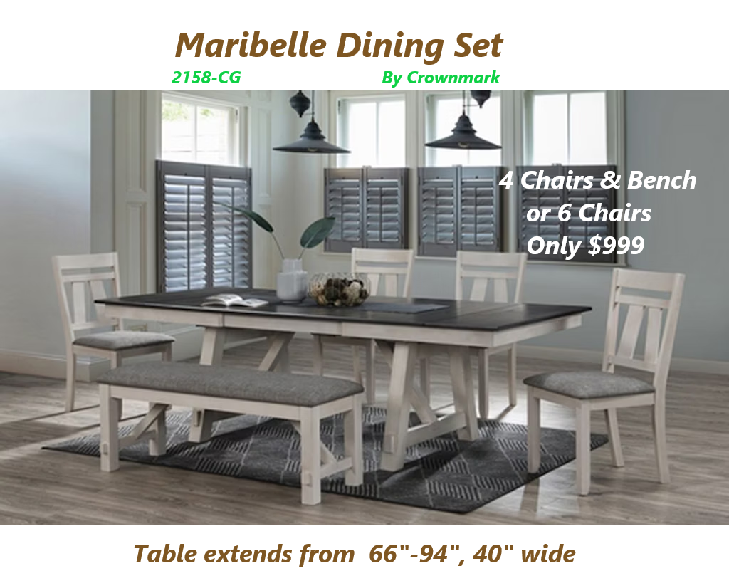 Crown Mark Meribelle | Eden, NC | Eden Mattress and Furniture