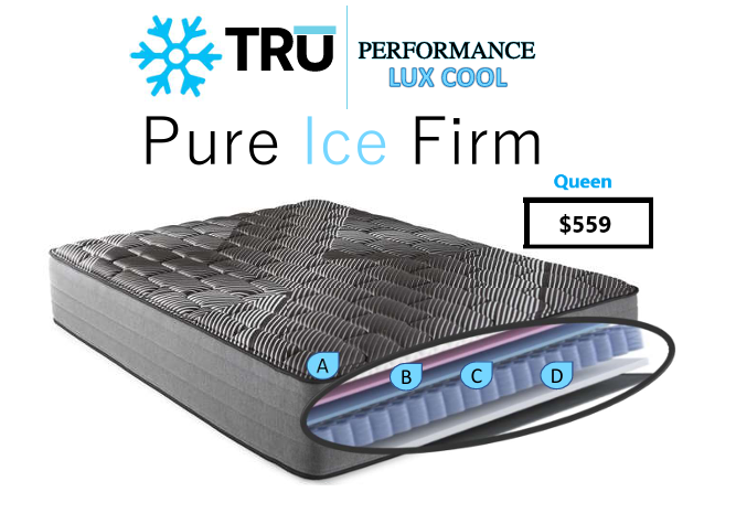 MD Mattress Pure Ice Firm Mattress | Eden, NC | Eden Mattress and Furniture