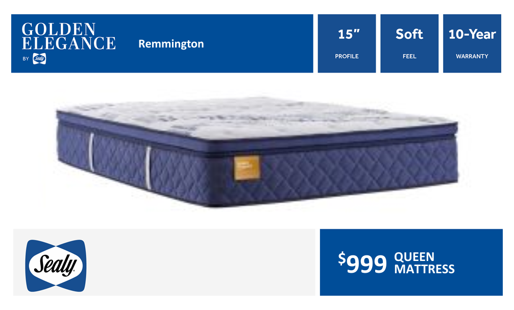 Sealy Posturepedic Soft - Remmington | Eden, NC | Eden Mattress and Furniture