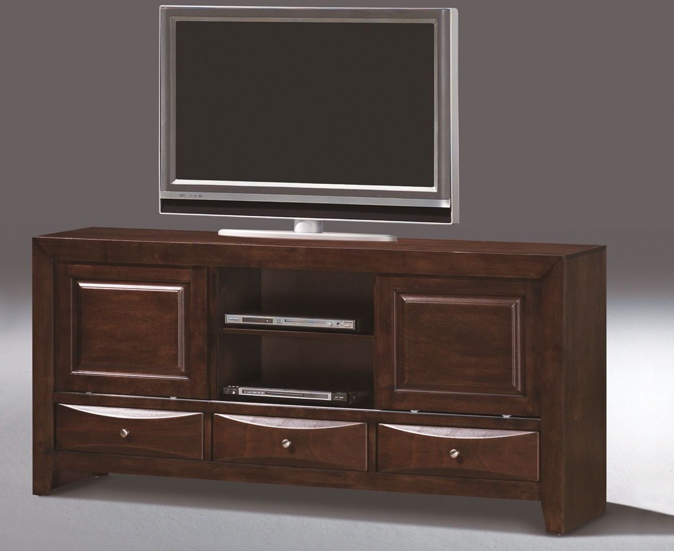 Cherry Media Console | Eden, NC | Eden Mattress and Furniture