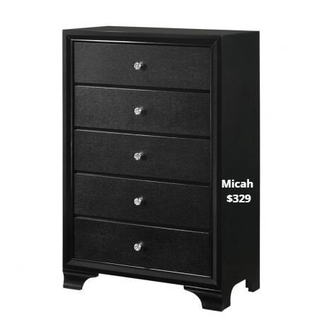 Black Chest of Drawers | Eden, NC | Eden Mattress and Furniture