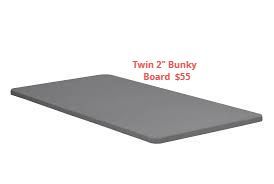 Twin Bunky Board | Eden, NC | Eden Mattress and Furniture