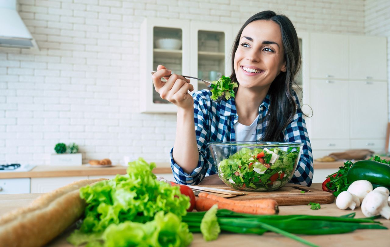Eating Vegetables — Nicholson, PA — Optimal Whole Health & Nutrition