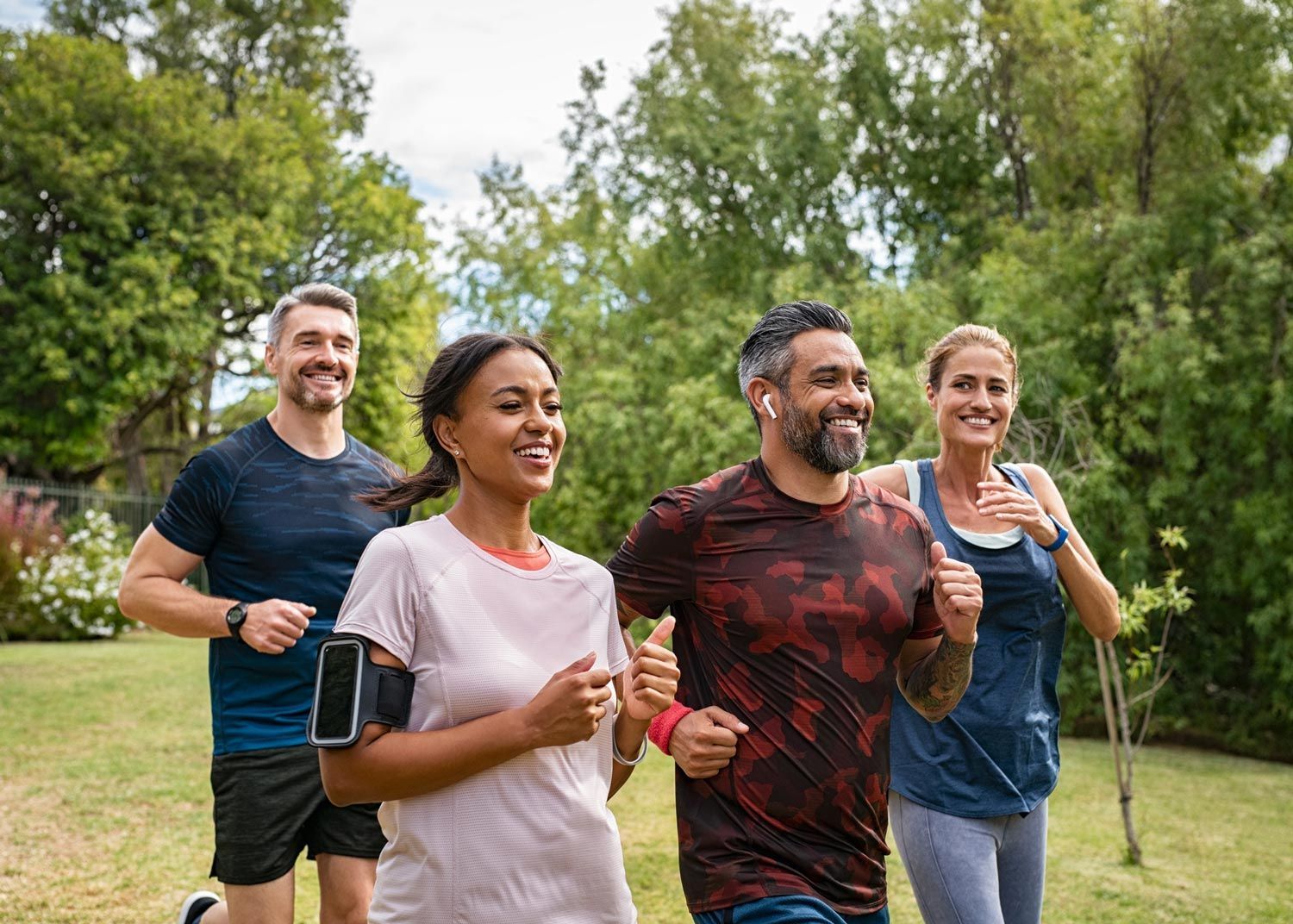 Group Of People Jogging — Nicholson, PA — Optimal Whole Health & Nutrition