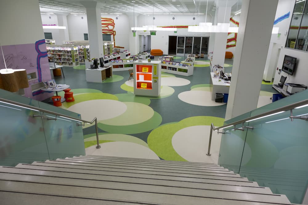 Public Library - Flooring in Alice Spring, NT