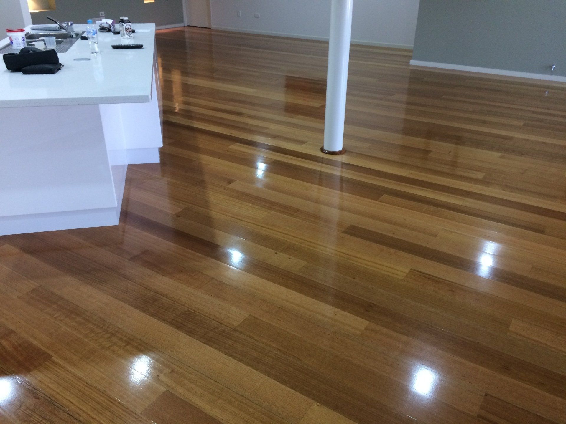 Polished timber floor - Outback Floors