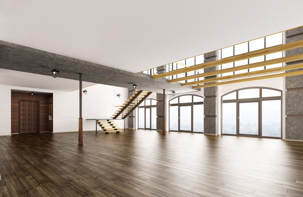 House Interior with Wooden Floor - Flooring in Alice Springs, NT