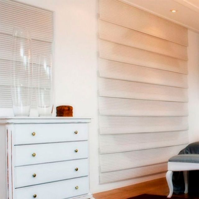 Cortinas romana cascata