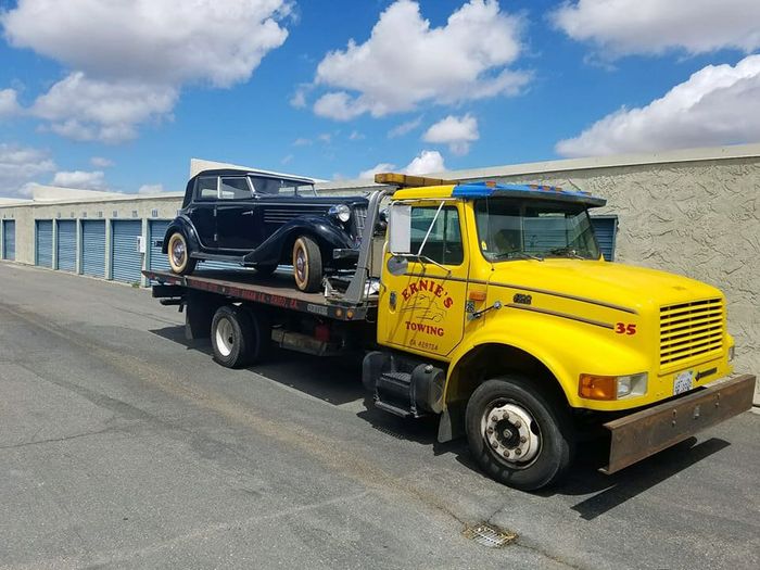 Towing Old Car — Chico, CA — Ernie’s Towing