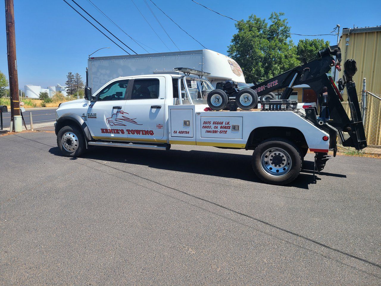 Towing Services — Chico, CA — Ernie’s Towing