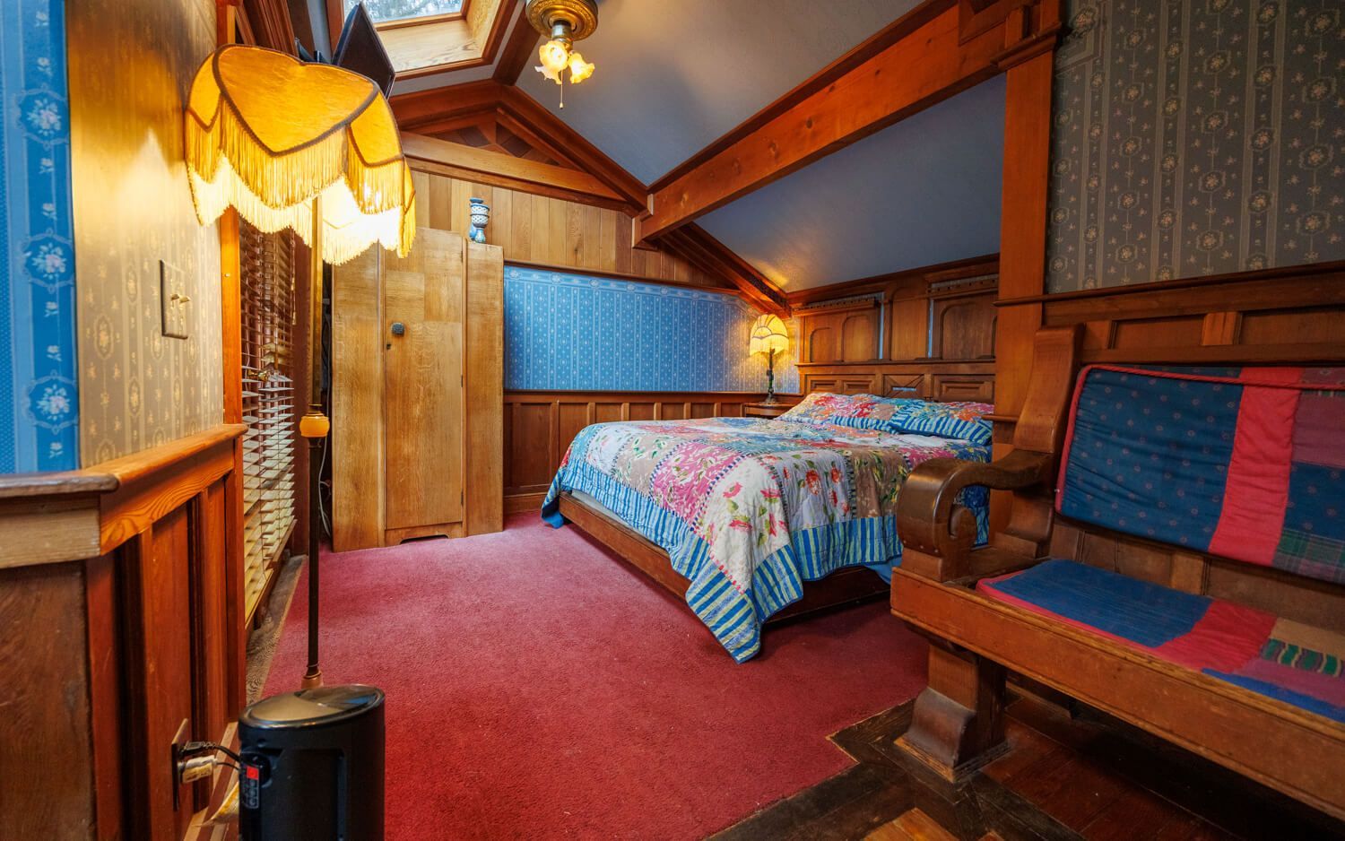 The Beach House Cabin getaway at the Howard Creek Ranch on the Mendocino Coast.