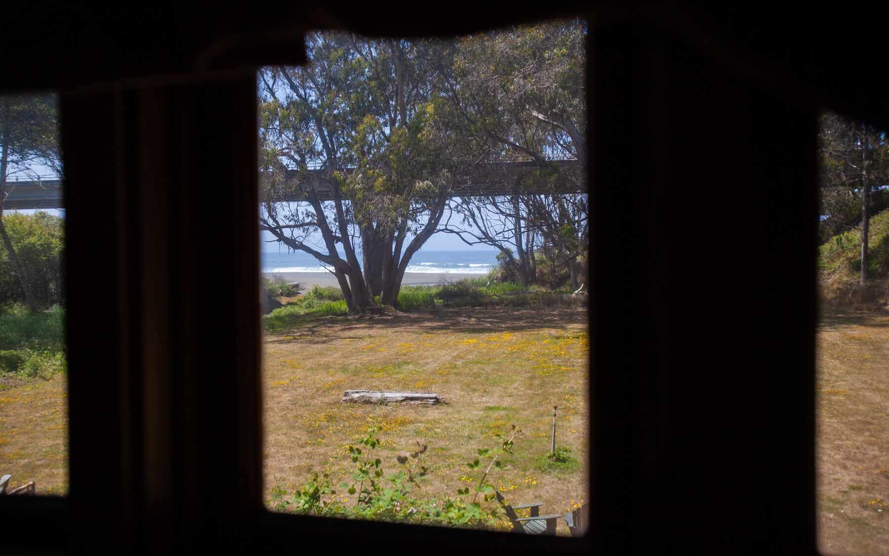 The Redwood Suite getaway at the Howard Creek Ranch on the Mendocino Coast.