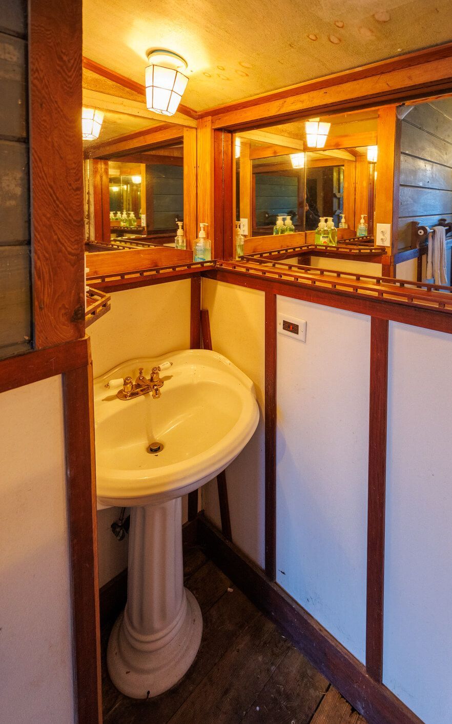 The Sea View Cabin getaway at the Howard Creek Ranch on the Mendocino Coast.