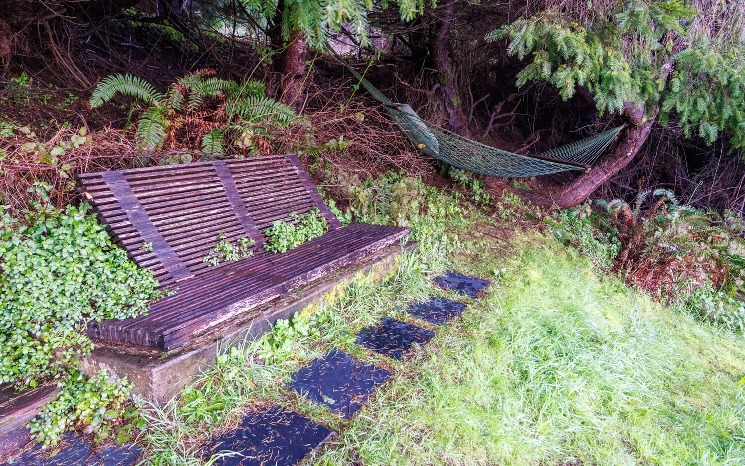 The Sea View Cabin getaway at the Howard Creek Ranch on the Mendocino Coast.