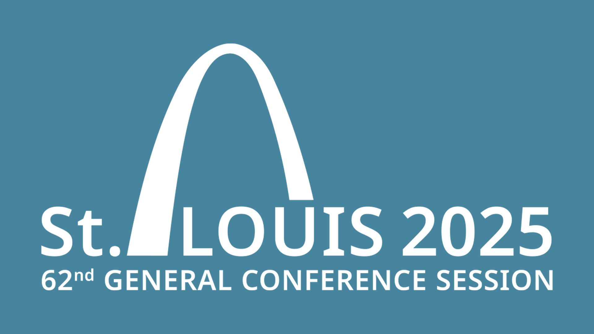 The logo for the 62nd Seventh-day Adventist general conference session in St. louis