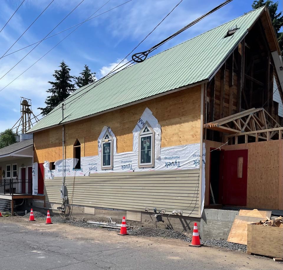 The ACS Thrift Store in Troy, ID being remodeled